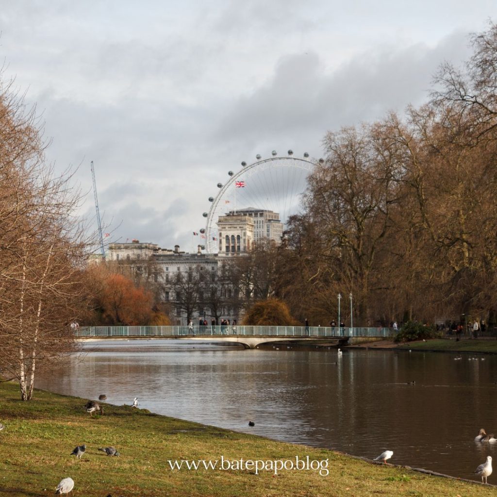 Dicas do St James Park em Londres - Parques e jardins em Londres - Turistando na Europa - Turistando em Londres - Turostando - bate papo blog